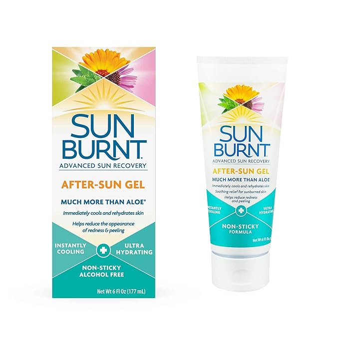 EMCW9 Ultra Hydrating Aloe Vera Gel by Sunburnt 6 Ounce,Clear,SUNB21006