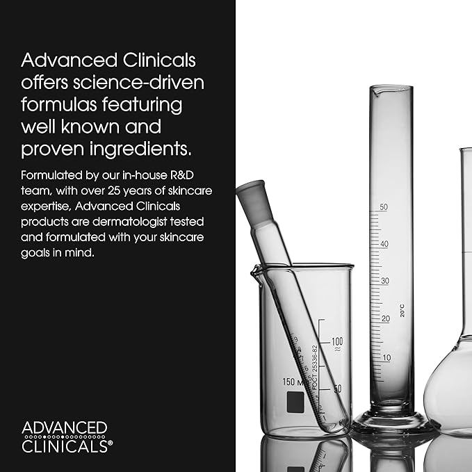 Advanced Clinicals Rosehip Oil For Face With Vitamin E + Botanicals Helps Improve Look Of Dark Spots, Wrinkles, Fine Lines, & Uneven Looking Skin Tone | Moisturizing Skin Care Face Serum, 1.8 Fl Oz