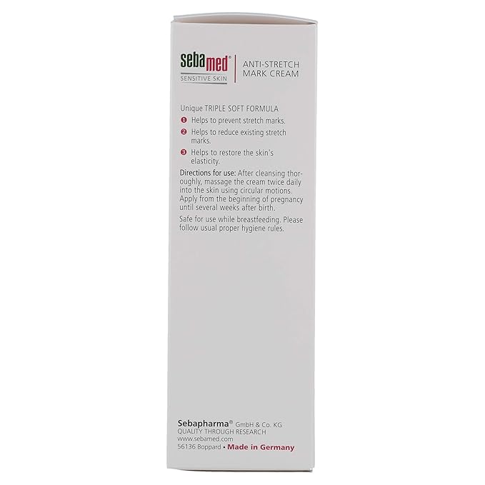 Sebamed Anti-Stretch Mark Cream Stretch Mark Cream - for Pregnancy Stretch Mark & Prevention Oil - Stretch Mark Removal Cream for Pregnant Women, Mothers - Safe for All Ages & Skin Types