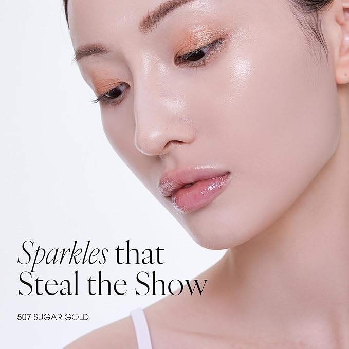 SPARKLE SPOT 507 SUGAR GOLD, High Shine Glitter Eye & Face Sparkle, Multi-Dimensional (1.5g, 0.003 oz.)