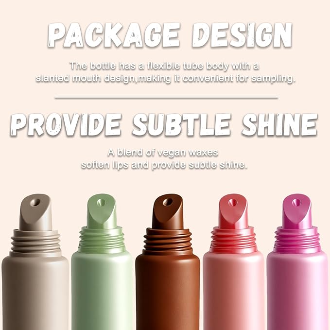 3 color Summer Exclusive Lip Balm Butter,Tinted Lip Balm,Nourishing Lip Gloss with Natural Ingredients for Women and Girls,Soothes & Softens Dry Lips,Lip Care Gift Set for Birthday Christmas.