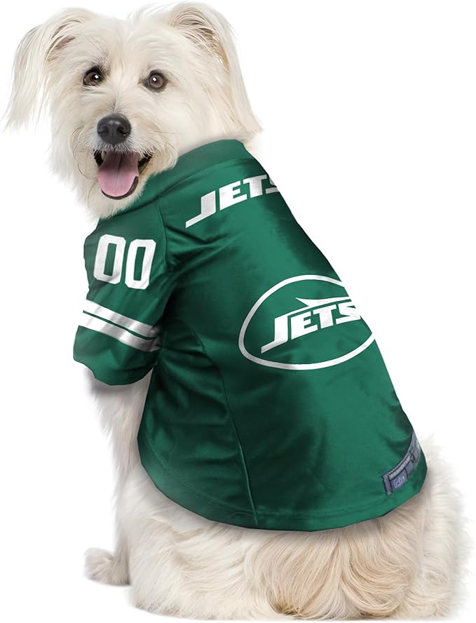 Littlearth New York Jets NFL Premium Pet Jersey