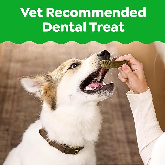 Greenies Veterinarian-Recommended Natural Dental Dog Treats, Large Size, Original Flavor, 27 oz. Pack, 17 Count