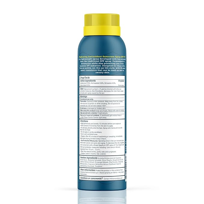 Oars + Alps SPF 70 Face & Body Broad Spectrum Sunscreen Spray | Fast-Absorbing, Lightweight, Non-Greasy, Hawaii Reef Act 104 Compliant, Water-Resistant, Octinoxate + Oxybenzone Free, 6 Oz, 1 Pack
