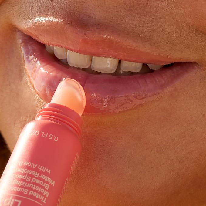 Sun Bum SPF 30 Sunscreen Sunset Cove Tinted Lip Balm - Coconut Flavor Broad Spectrum Moisturizing with Aloe & Vitamin E - Hawaii 104 Act Compliant (Made Without Octinoxate & Oxybenzone) - 0.5 oz