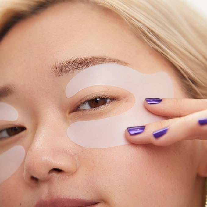 PEACE OUT Retinol Eye Lift Patches, 360° Biocellulose Eye Mask with Encapsulated Retinol & Peptides, Firming and Smoothing Eye Patches for Fine Lines, Wrinkles, 5 Pairs