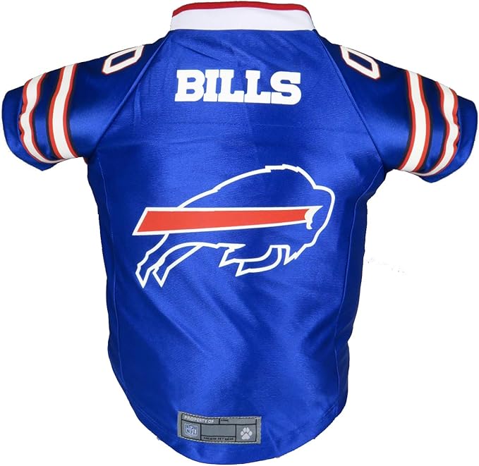 Littlearth NFL Buffalo Bills Premium Pet Jersey, Team Color, X-Small