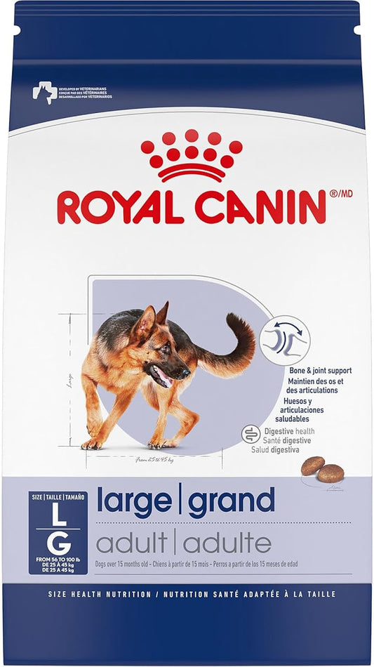 Royal Canin Size Health Nutrition Large Adult Dry Dog Food, 17 lb Bag