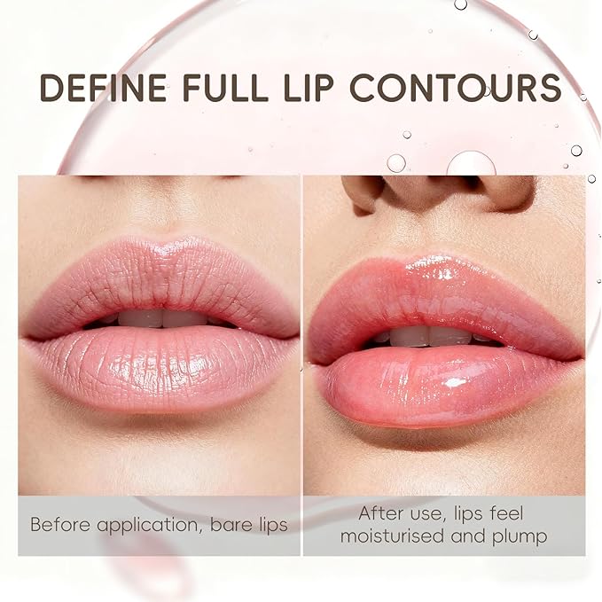 KISSIO PLUMP Lip Plumper,0.3 fl oz (9 ml),Maximum Plump with Ginger and Peptides,Extreme Lip Plumper,Hydrating and Plumping,Lips Lines Care,Lips Gloss,Proficient