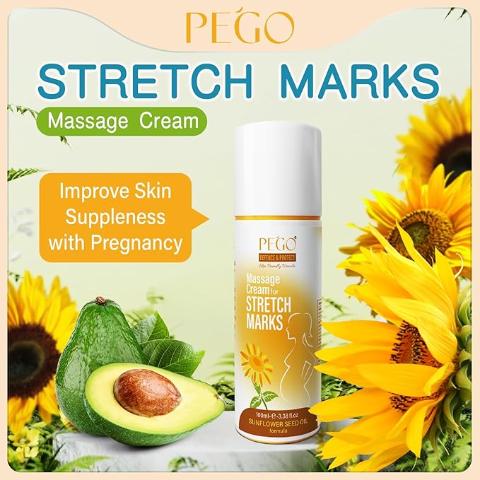 Stretch Mark Cream for Pregnancy & Postpartum,with Argan Oil, Shea Butter & Vitamin E,Stretch Mark Prevention for Belly,Moisturize Skin,Prevent & Fade stretch marks (100ml_1PACK)