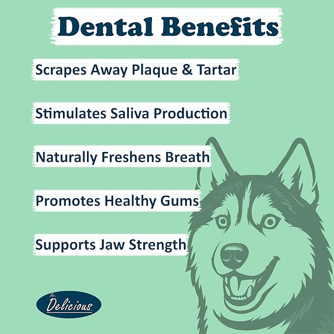 Mr. Delicious Bully Sticks for Dogs, 10 Count, 12 Inch Thin, Consistent Thickness, All Natural, Grass Fed, Rawhide-Free, Single Ingredient, Long Lasting Dog Chews