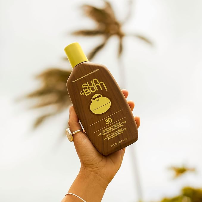 Sun Bum Original SPF 30 Sunscreen Body Lotion - Broad Spectrum Moisturizing Sunscreen with Vitamin E - Hawaii 104 Act Compliant (Made without Octinoxate & Oxybenzone) - 8 oz