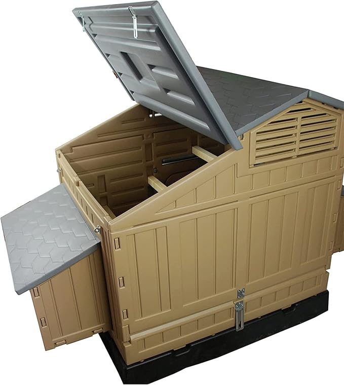 Formex Snap Lock Large Chicken Coop Backyard Hen House 4-6 Large 6-12 Bantams