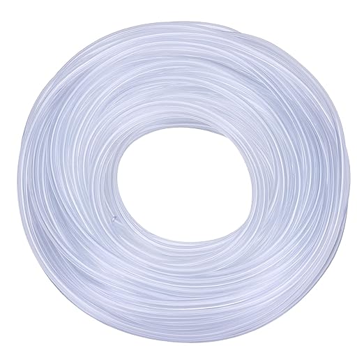 DERNORD PVC Tubing 1/16"ID X 1/8"OD Flexible Clear Vinyl Hose 50 Feet for Food Grade