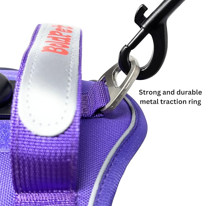 Dog Harness with Airtag Holder and Leash Set-Premium Oxford Breathable Material- Durable Reflective Airtag Dog Harness and Leash Set for Small, Medium, Large and X Large Dogs