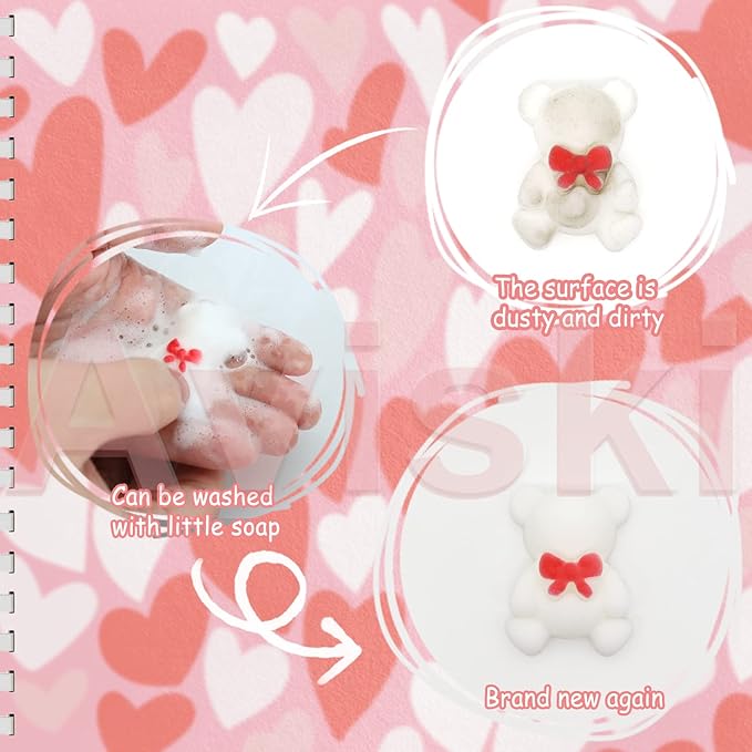 100PCS Valentines Day Mochi Squishy Toys, Mini Kawaii Squishies Soft Fidget Toys Stress Squeeze Toys Party Bags Filler, Small Stocking Stuffers for Classroom Prizes Boys Girls Birthday Exchange Gifts