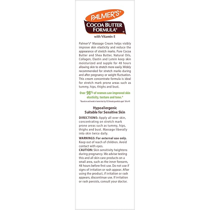 Palmer's Cocoa Butter Formula Massage Cream for Stretch Marks, 4.4 Oz