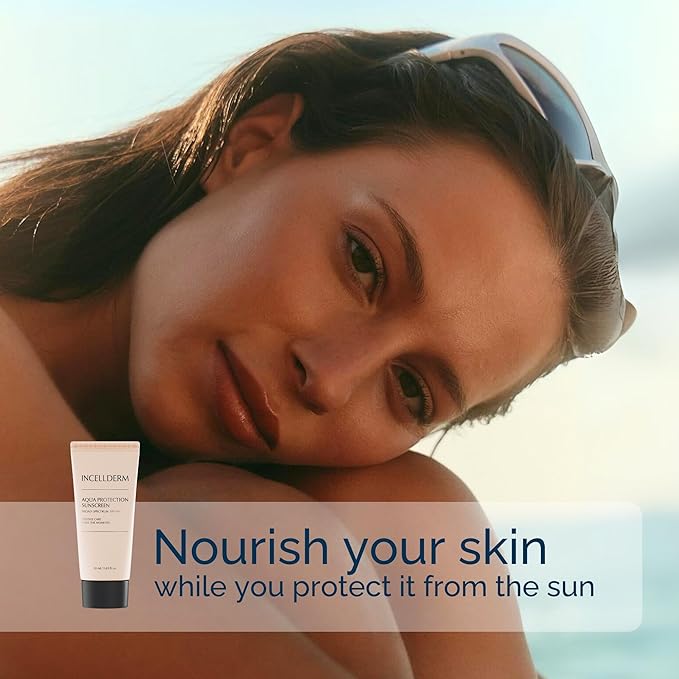Riman Aqua Protection Sunscreen SPF 50+ | 50 ml | Hydrating, Broad-Spectrum Sunblock | Lightweight, Water-Resistant Formula for UVA/UVB Defense | Daily Use for Healthy, Youthful Skin