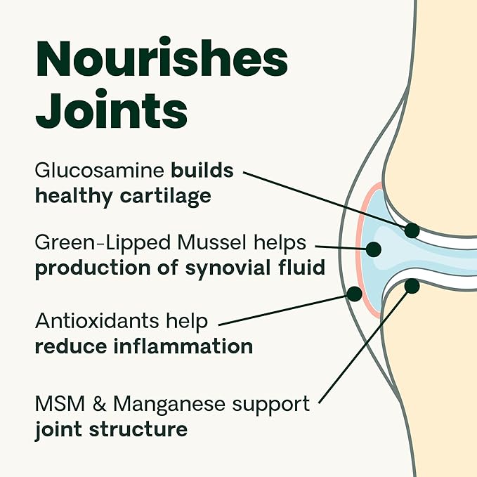 VetriScience Ultimate Strength Healthy Hip & Joint Chewable Tablets, GlycoFlex Glucosamine, Chondroitin and Green-Lipped Mussel Joint Supplement for Dogs, Soothe Joint Discomfort, Chicken, 120 Count