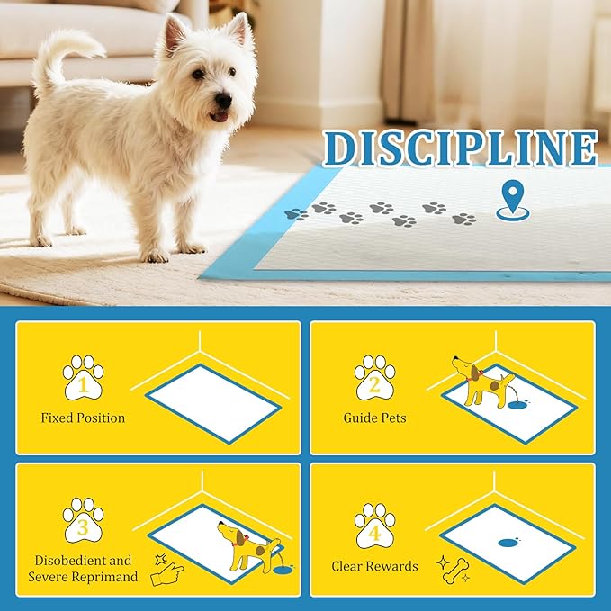Extra Large Dog Pee Pads, 31"x36" Jumbo Puppy Potty Training Pads | 100 Count Super Absorbent & Leak-Proof Pads for Large Breed Dogs, Great for Crate Lining & Floor Protection