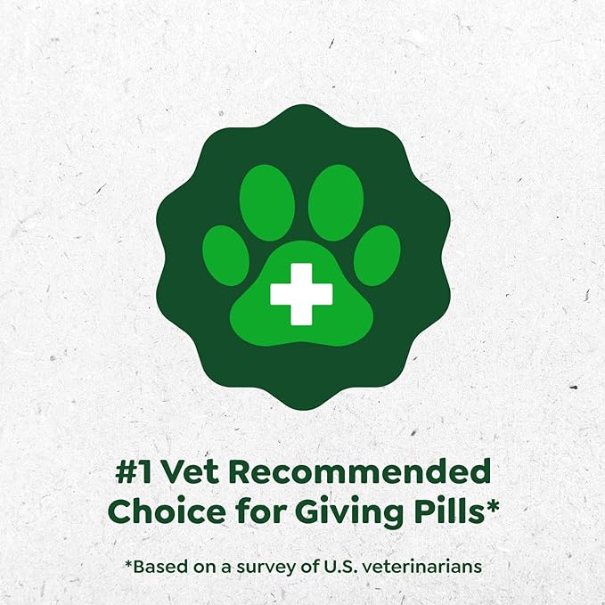 Greenies Pill Pockets for Dogs, Large Size Soft Dog Treats, Peanut Butter Flavor, (6) 7.9 oz. Pouches
