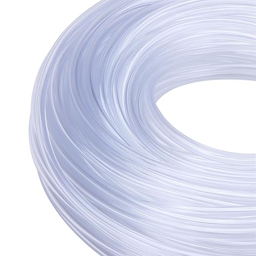 DERNORD PVC Tubing 1/16"ID X 1/8"OD Flexible Clear Vinyl Hose 50 Feet for Food Grade