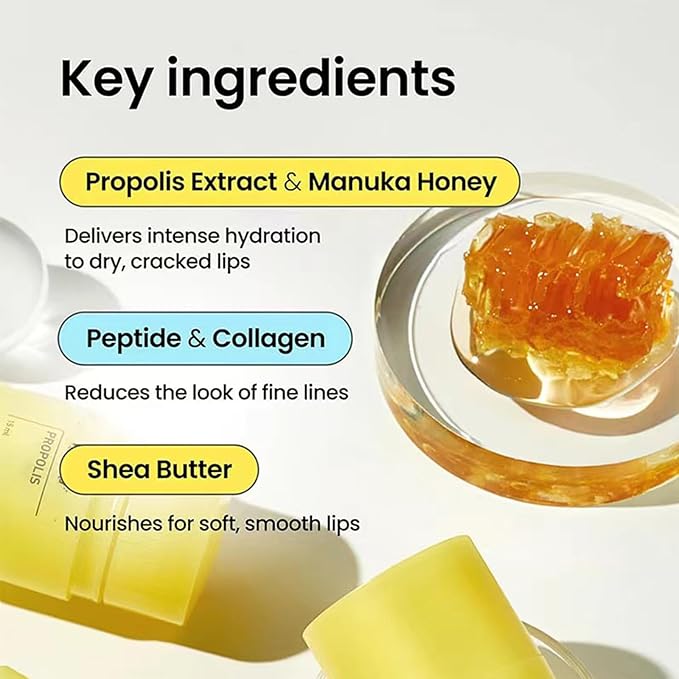 2PCS Honey Lip Butter, 12hrs Long-lasting Moisture, Gentle Exfoliation, Hygienic Twist Dispenser,korean skin care