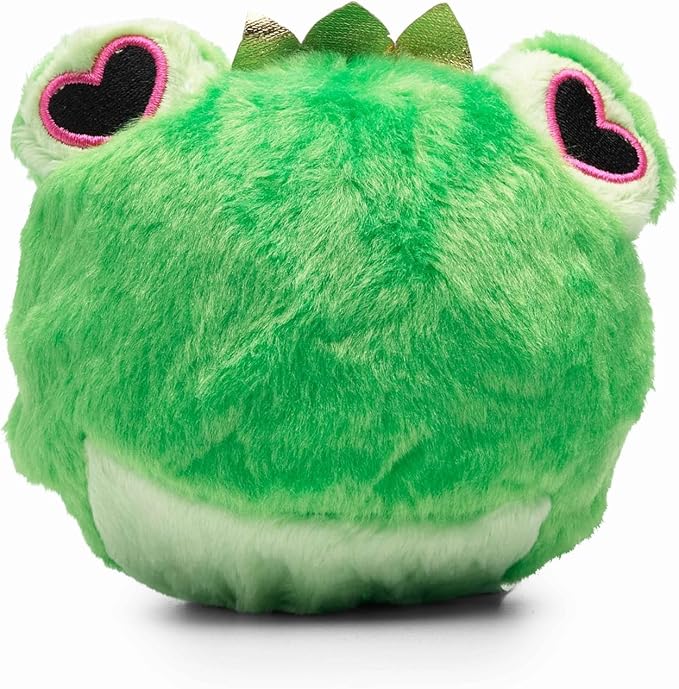 Flourish Pets 2 in 1 Multi-Layer Chew Toy for Active Dogs | Non-Toxic BPA Free Double Stitched Soft Fabric Exterior Dog Toys | Long-Lasting Dog Plush Toys – Love Frog 3.5"