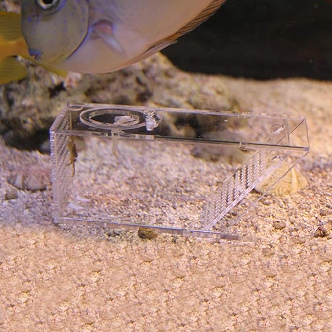 Hong Fish Trap Catcher Box, Fish Tank, Tasteless Safe for Fish Tank Aquarium