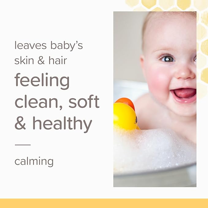 Burt's Bees Baby Gift Set for Baby Showers, Includes Baby Essentials, Shampoo and Wash with Lavender, Body Lotion, Wipes and Cloths, Naturally-Derived Origin Skincare, 3 Count
