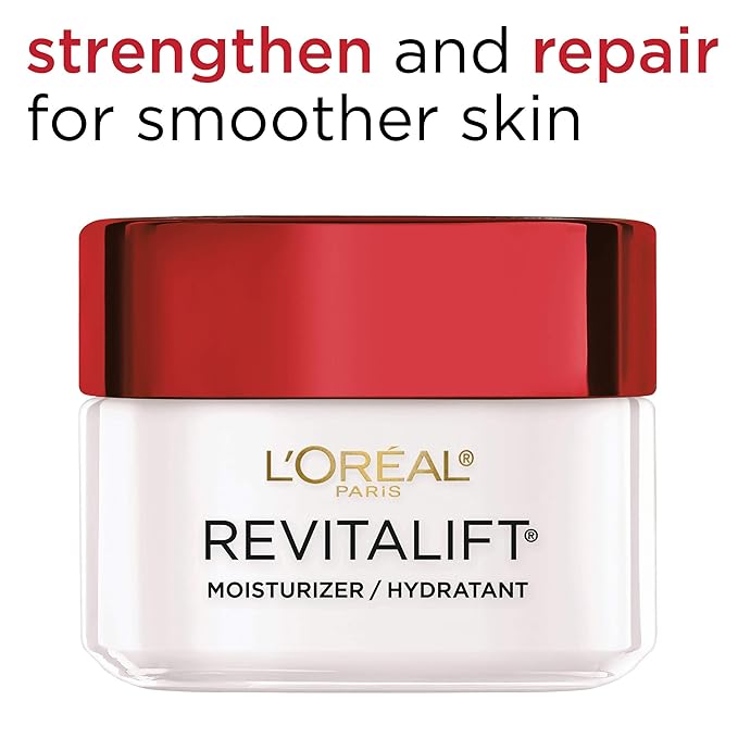 L'Oreal Paris Revitalift Anti-Wrinkle and Firming Face and Neck Moisturizer, Pro Retinol 1.7 oz