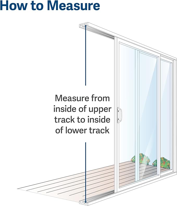 PetSafe Sliding Glass Pet Door - No-Cut DIY Install Doggy Door for Renters - Aluminum Frame - Adjustable Height 75 7/8" to 80 11/16" - Ideal for Small Dogs Up to 15 lb - White