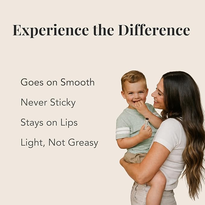 Kind Lips Vanilla Lemon Organic Lip Balm Natural Moisturizing Lip Care 3 Pack