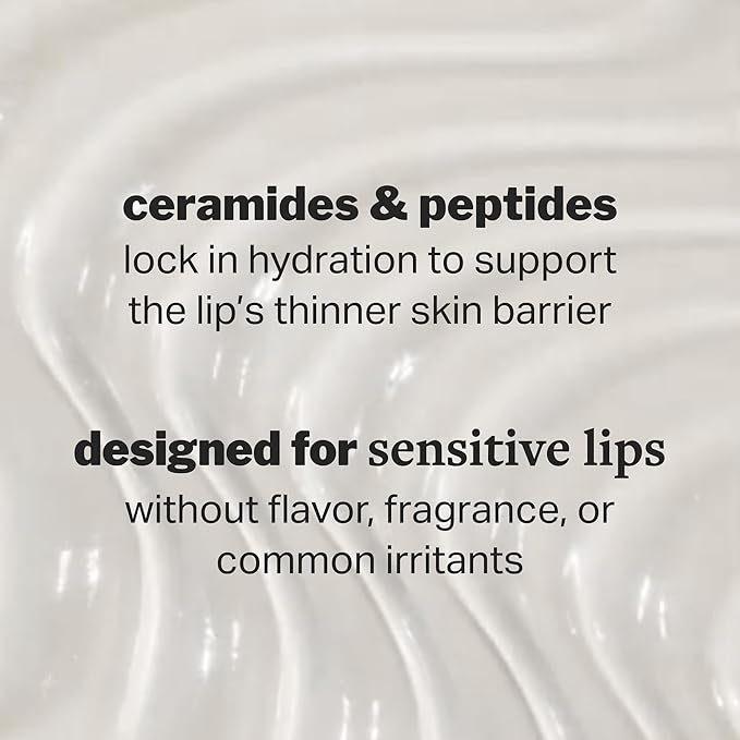 Cocokind Ceramide Lip Blur Balm Variety Pack, Hydrating Lip Balm with Ceramides & Peptides, Made for Sensitive Skin & Lips, Unflavored & Fragrance-Free - 6 pack