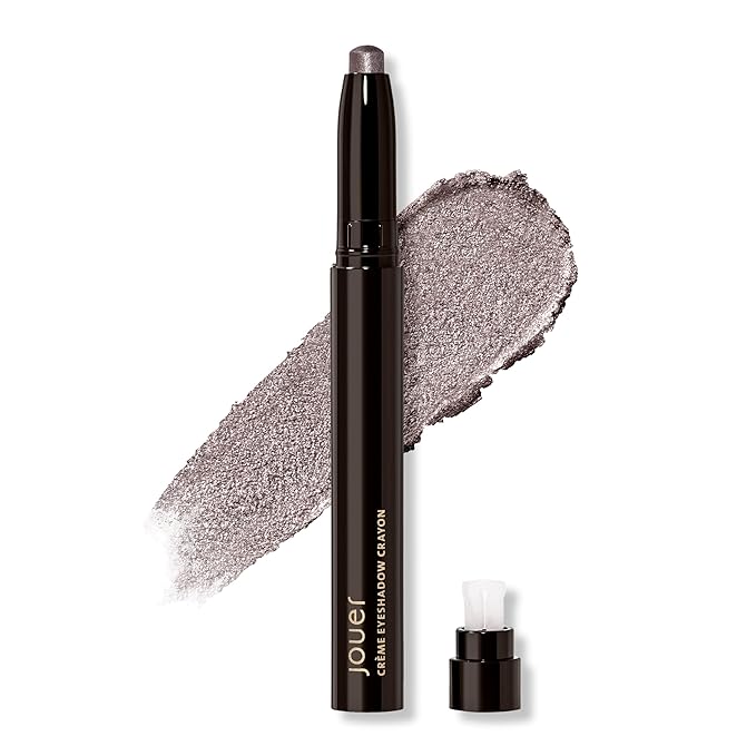 Jouer Crème Eyeshadow Crayon | Men & Women | Built-In Sharpener | Dermatologist Tested | Waterproof, Fast Drying & Crease Resistant Formula