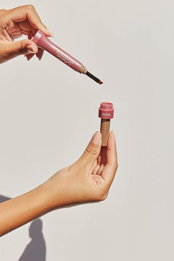 Chella Eyebrow Cream, Marvelous Medium Brown - Vegan, Cruelty Free, Paraben Free, Gluten Free Eyebrow Pomade Makeup - Long Wearing, Velvet Consistency, Water Resistant