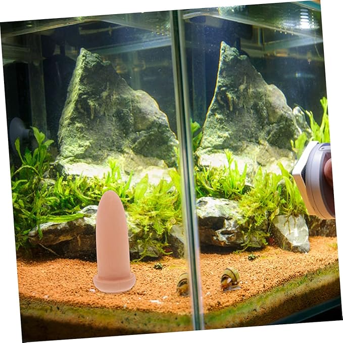 Pottery Clay Fish Breeding Cone for Angelfish and Shrimp Aquarium Spawning Pot Medium Light Brown Decorative Hatchery Incubator for Colorful Fish