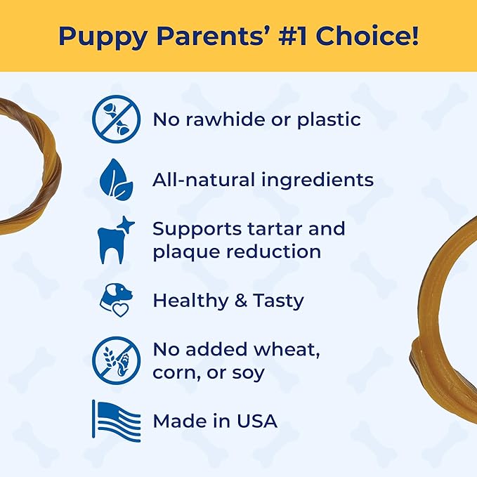 N-Bone Puppy Teething Ring Chicken Flavor (1 Pack Of 6 Rings) (113048)