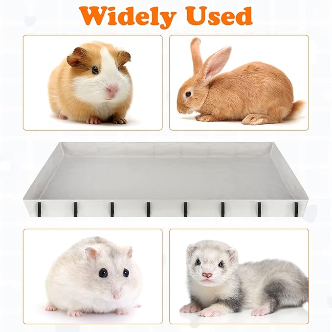 Waterproof Guinea Pig Cage Tarp Bottom for C & C Grids Habitat, 56"*28" Washable Guinea Pig Liner Base for Rabbits Hamsters Hedgehogs Ferrets Small Pets