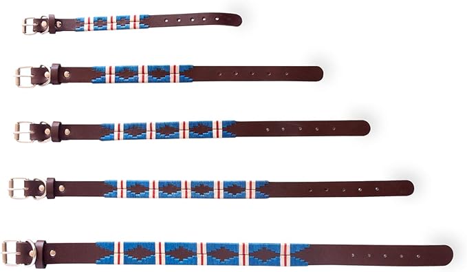 Gaucho Goods Big Dog Leather Collar - The Pacific (XL)