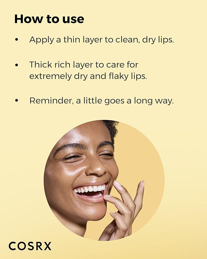 COSRX Lip Care Balm for Dry Chapped Lips, Enriched with Shea Butter, Sleeping Mask, Korean Skin Care, Animal Testing-Free, Artificial Fragrance-Free, Parabens-Free (Lip Sleeping Mask)