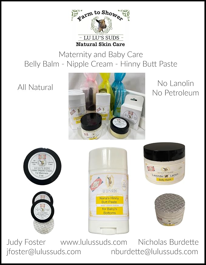 Lu Lu's Suds Handmade All Natural Momma's 2 B Starter Set (Large, Ella's Strawberry Shortcake)