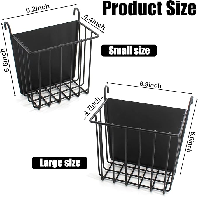 2PCS Rabbit Hay Feeder with Heavy-Duty Metal Frame Hay Holder，for Bunny, Guinea Pigs,Chinchillas-6.9x4.7x6.6 inch……