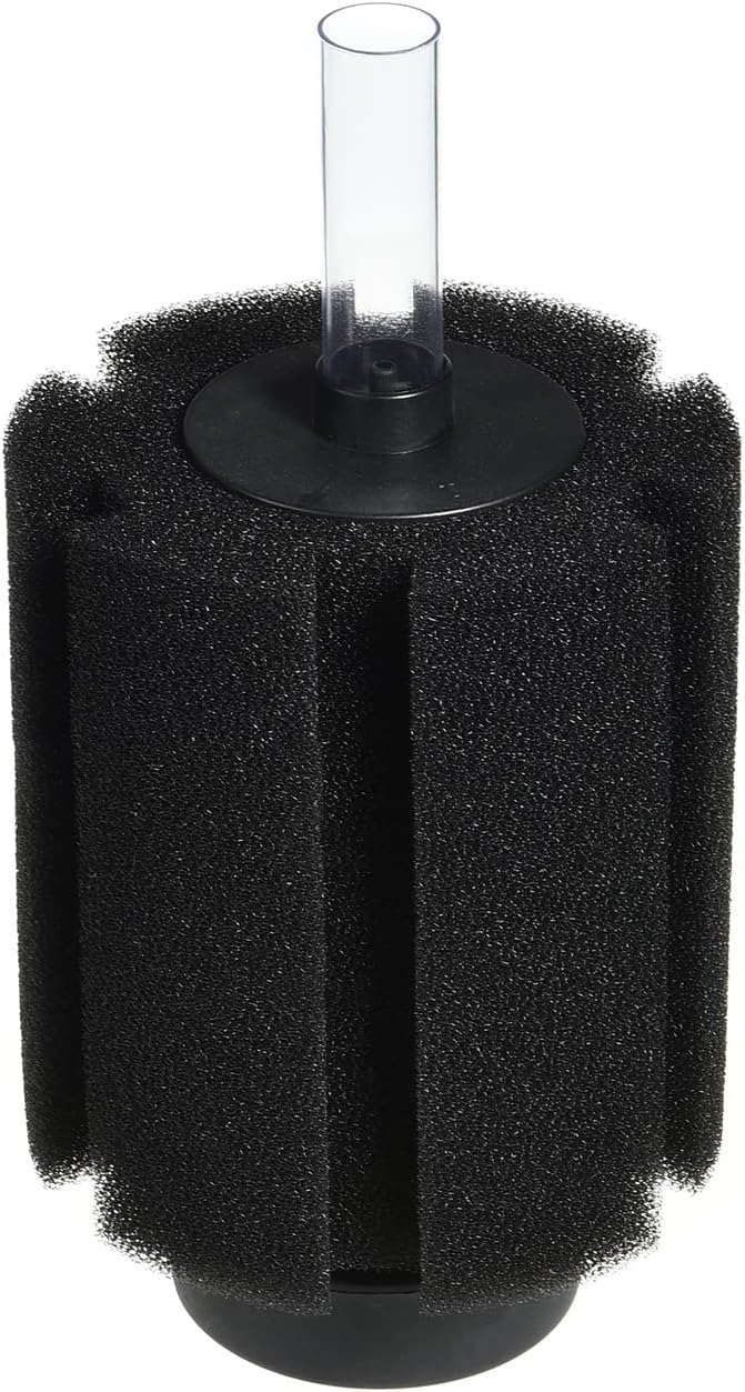 ALEGI Aquarium Bio Sponge Filter with Ceramic Media for Clear and Quiet Aquariums for Betta Fry Shrimp Tiny Fish Tank (10-40 Gallon 1 Pack)