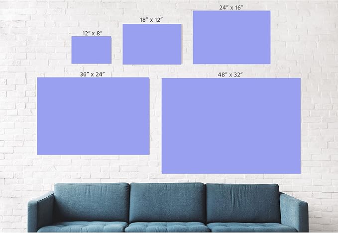 S101612 Dog Memorial Landscape Canvas, Remember Me Gift for Dog Lovers, Personalized Memorial With Picture Date