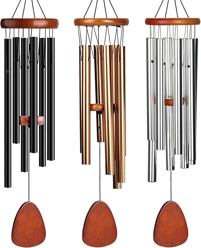 Personalized Dog Memorial Gifts for Loss of Dog, 25.5'' Pet Memorial Gifts for Dogs, Pet Memorial Wind Chimes, Loss of Dogs Sympathy Gift, Pet Passing Away Gift for Loss Loved One(Design 2, Black)