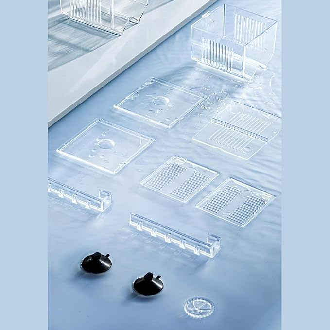 Breeding Tanks for Aquarium Small Fish Isolation Box Hatchery Boxes for Fish Clear Fish Spawning Box Fish Hatchery Box