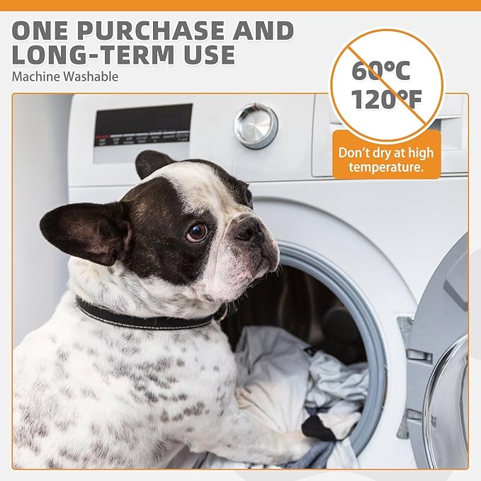 KOOLTAIL Washable Pee Pads for Dogs, 2 Pack Super Absorbent Reusable Puppy Training Pads Waterproof, Nonslip and Leak-Proof Dog Pee Pads, Large Pet Mats Whelping Pads for Floor, Crate, Couch, 24"x36"