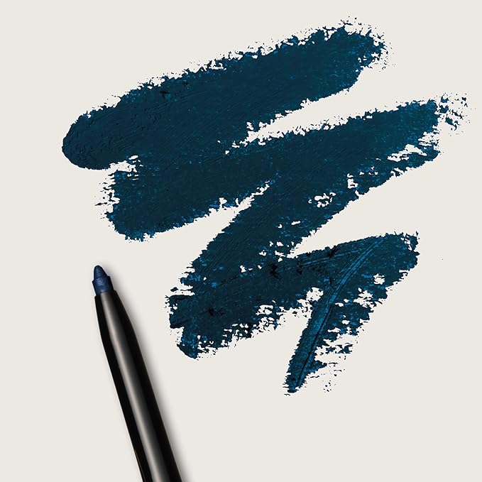 Waterproof Eyeliner Pencil - Vegan Hypoallergenic Gel Eyeliner for Sensitive Eyes - Smudge Proof Blue