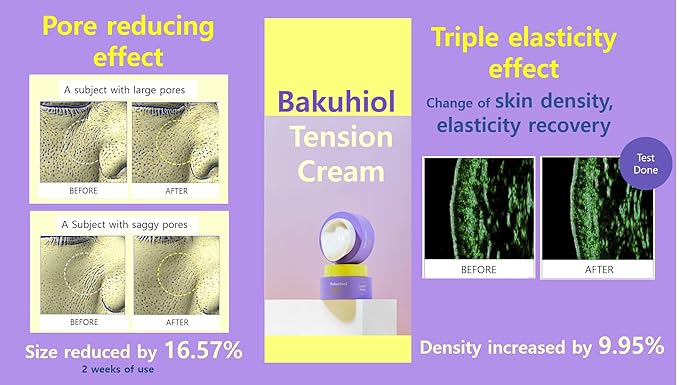 CHARMZONE Bakuchiol WaterWrap Tension Cream – Korean Skincare Retinol Alternative with 99% Bakuchiol, Pore Refining, 8-Layer Hyaluronic Acid for Firming, Anti-Aging, Hydration (1.69 fl. oz / 50 ml)